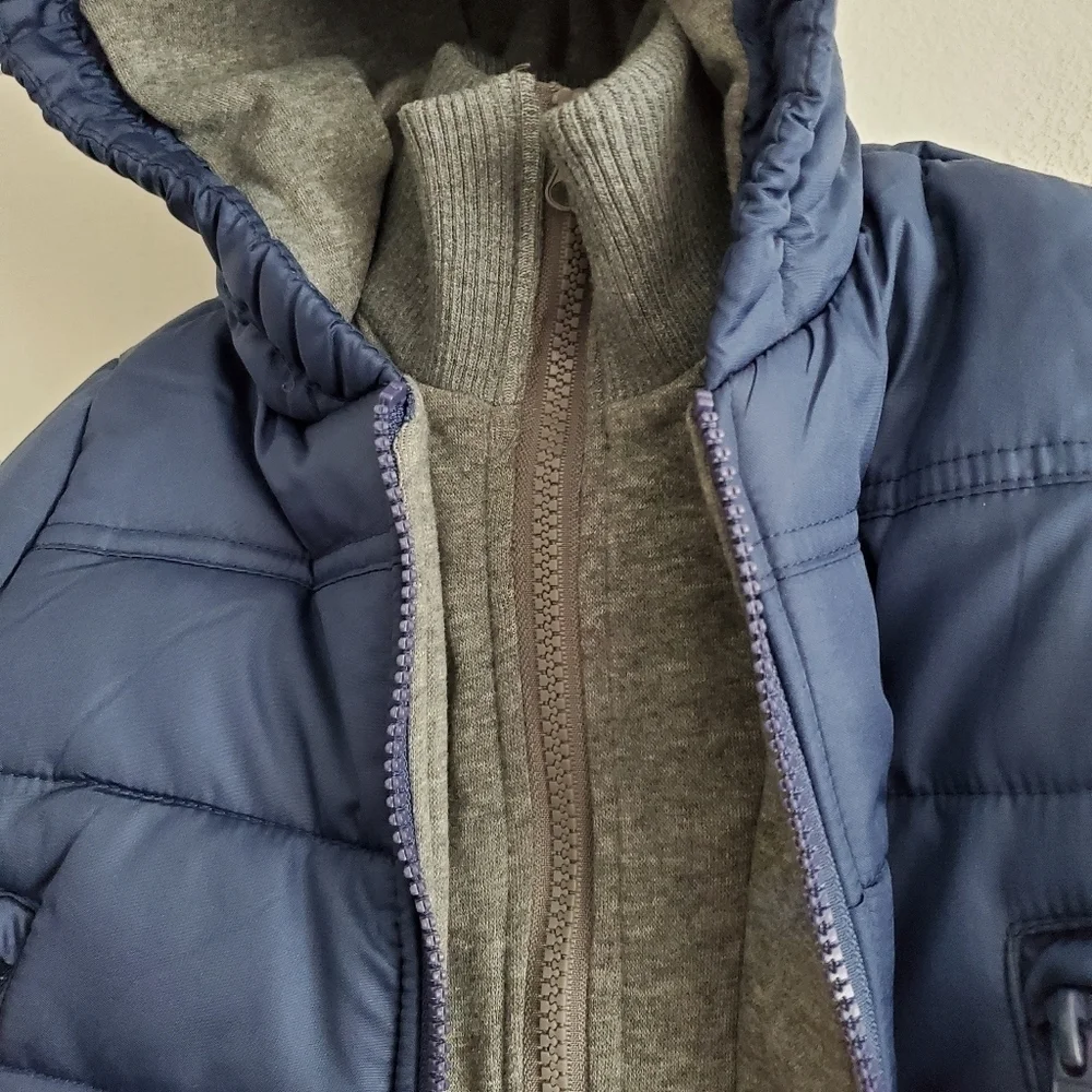 NEW Rothschild Navy Puffer Jacket with Bib‎